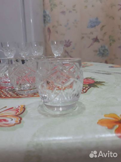 Хрустальные рюмки СССР