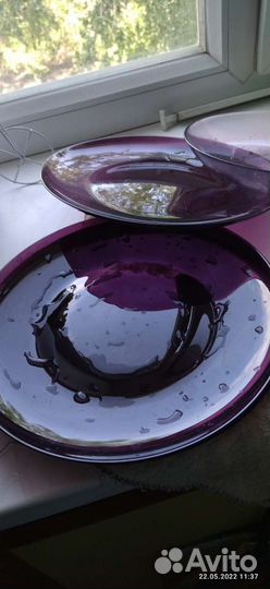 Тарелки из Икеи,черные новые Франция