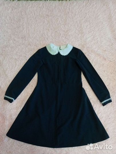 Школьная форма для девочки СССР синяя 10-11 лет