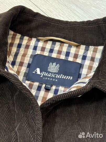 Вельветовый пиджак aquascutum