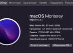 iMac 27 retina 5k 72GB память. 2019