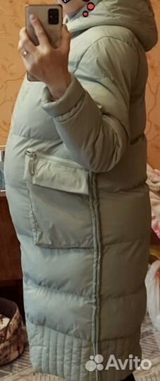 Пуховик для беременных 42 б/у