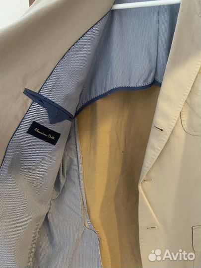Пиджак massimo dutti 56