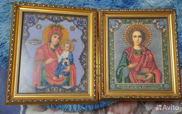 Иконы вышитые бисером