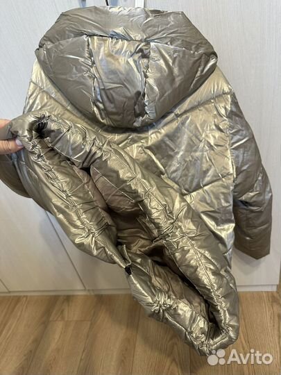 Пуховик для девочки 140