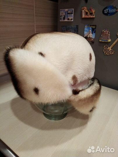 Шапка норковая женская