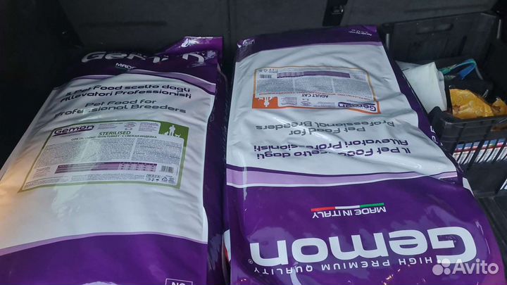 Корм gemon для кошек и собак 20кг