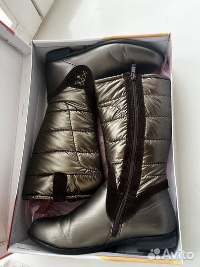 Сапоги для девочки 38 р