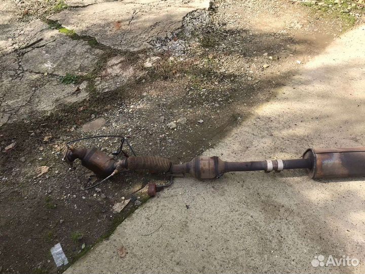 VW polo 5 1.6 глушитель без катализаторов 19г