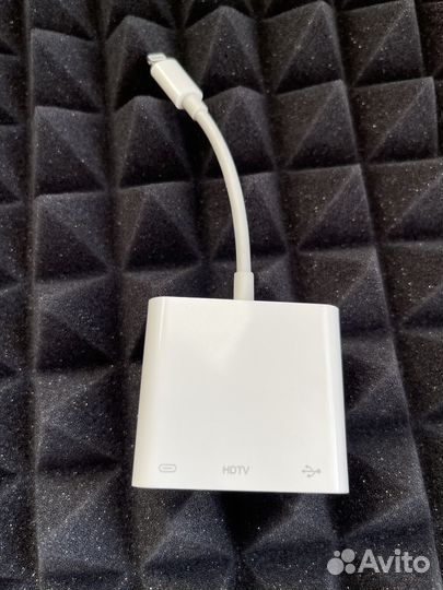 Переходник адаптер lightning / hdmi / USB
