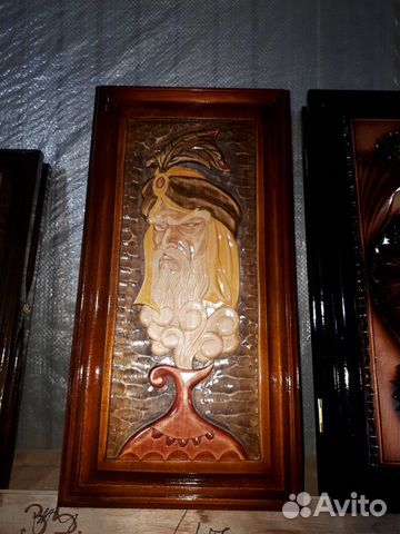 Нарды ручной работы-Джин из кувшина