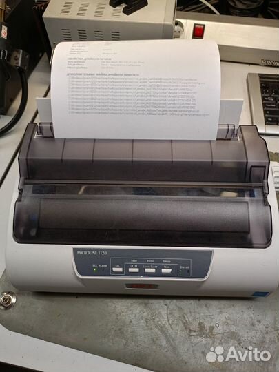 Матричный принтер OKI 1120 с USB портом