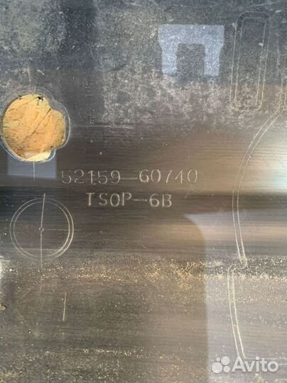 Бампер задний Toyota Land Cruiser 200 2015