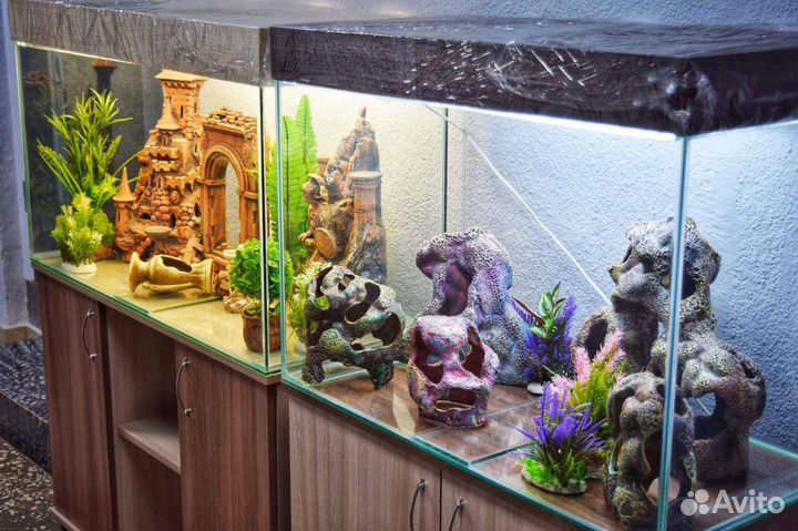 Аквариумы на заказ и в наличии
