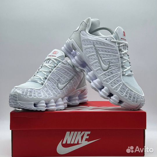 Nike shox tl white
