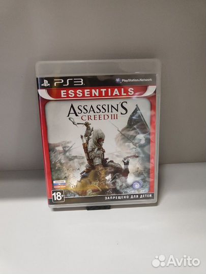 PS3 Assassin's Creed III 2012 bles01669/E Essentia