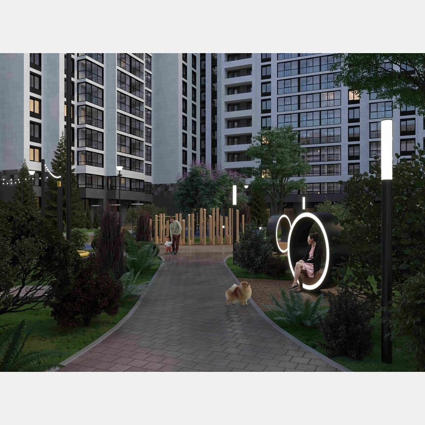 3-к. квартира, 85,6 м², 13/16 эт.