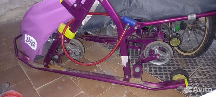 Детские санки коляска бу