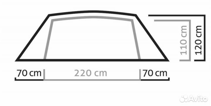 Палатка Salewa