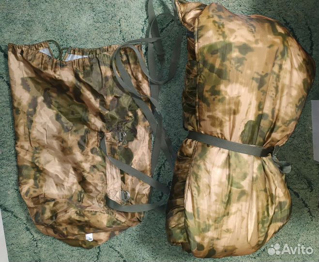 Спальник зимний военный мох