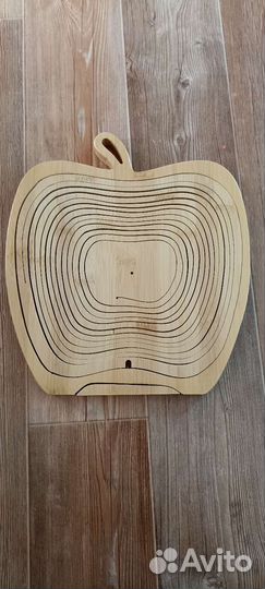 Деревянная,складная фруктовница или конфетница