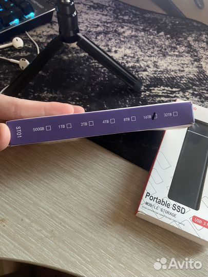 Внешний SSD 2,4,16tb