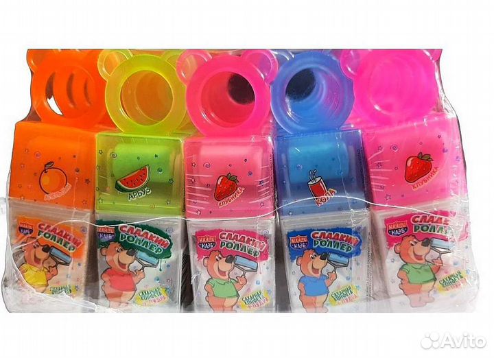 Конфета сахарная Сладкий роллер ассорти 30 штук