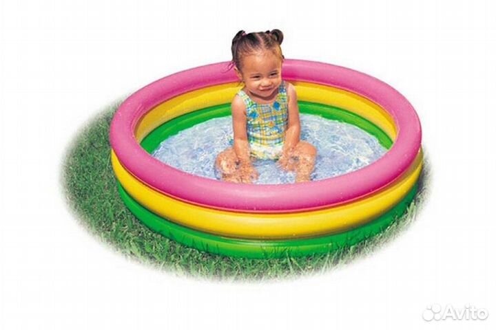 Детский надувной бассейн intex 58924