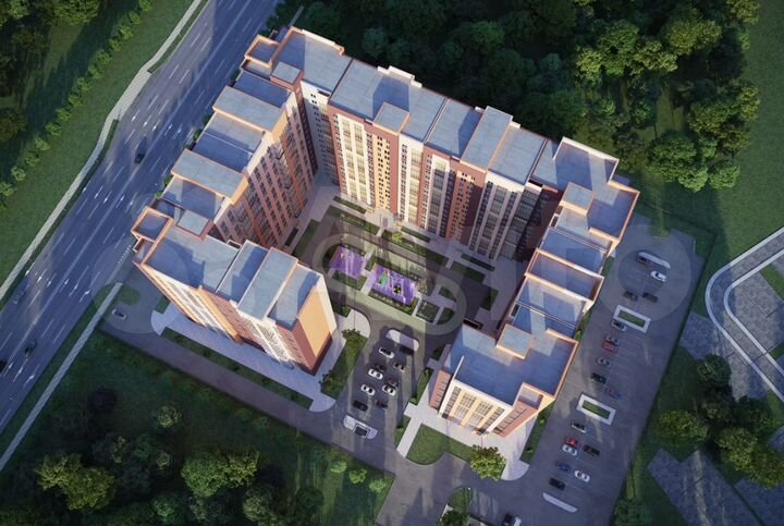 1-к. квартира, 44,6 м², 16/16 эт.