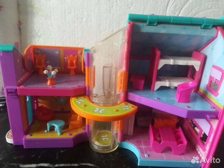 Дом и дом на дереве для магнитных Polly Pocket