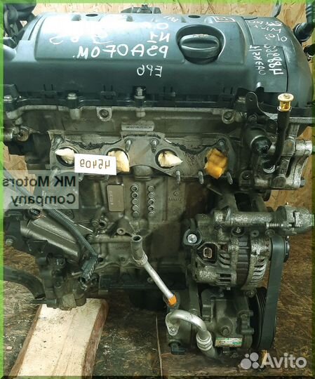 Двигатель 1,6 EP6 5FW Citroen С4 C3 C5 DS3