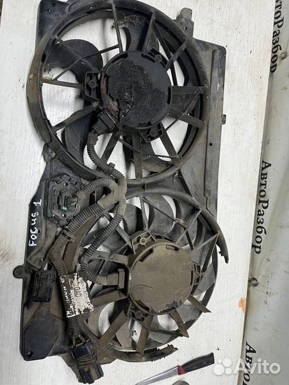 Диффузор вентилятор ford focus 1 FA 1.8 2.0