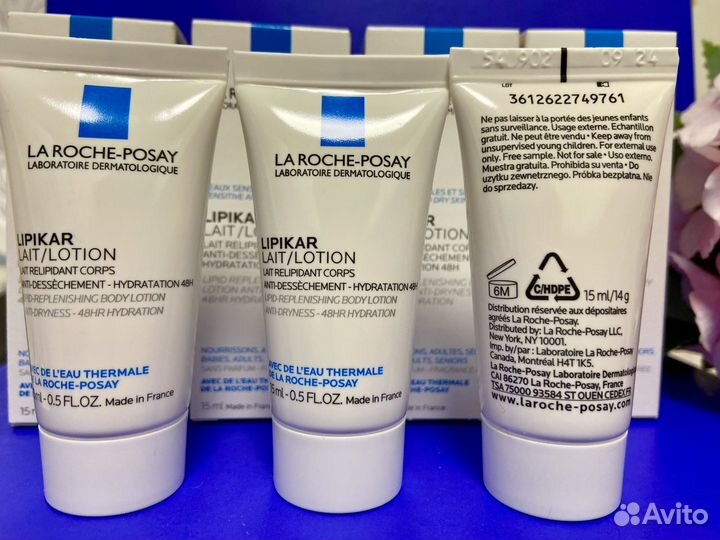 La roche posay lipikar lait lotion молочко 15 мл