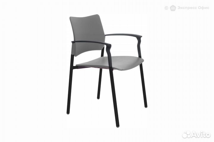 Стул офисный (с подлокотниками, на ножках) Pinko p