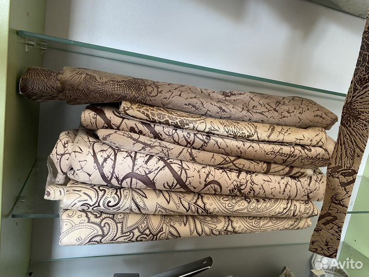 Остатки тканей для мебели