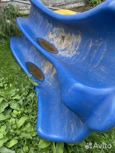 Детская горка пластиковая бу