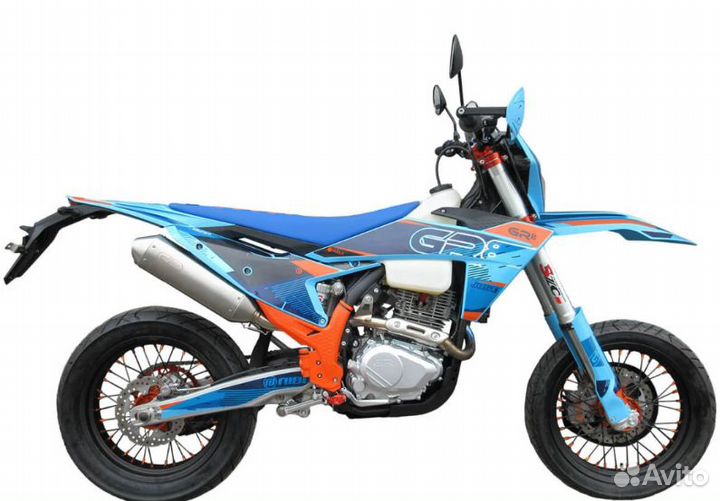 Мотоцикл GR8 F450L (4T NC450S EFI) Motard (2024 г