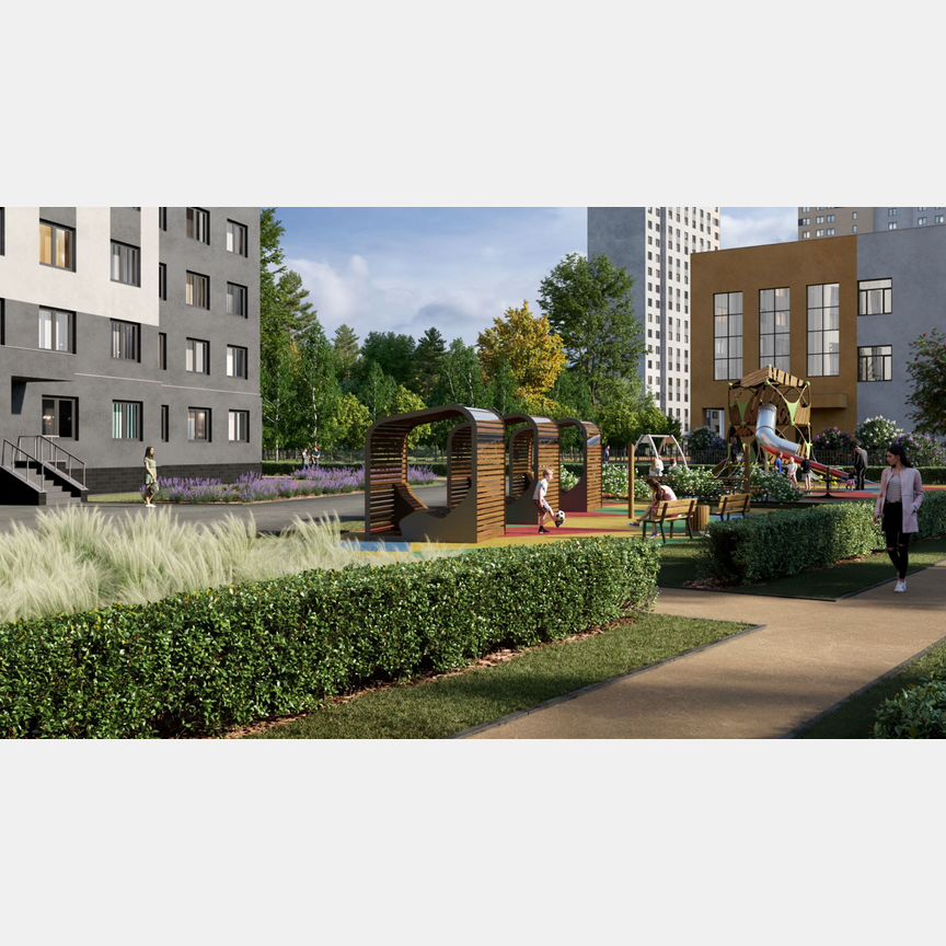 2-к. квартира, 44,3 м², 20/25 эт.