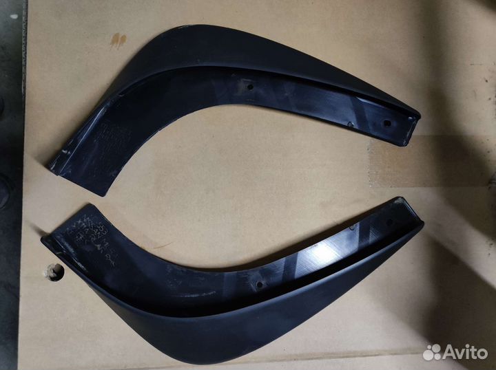 Задние брызговики. Nissan Micra K12