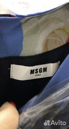 Платье msgm на девочку 14 лет