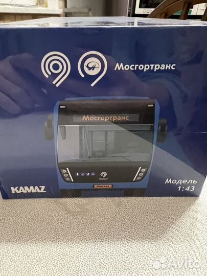 Коллекционная модель Автобус Москва от Мосгортранс