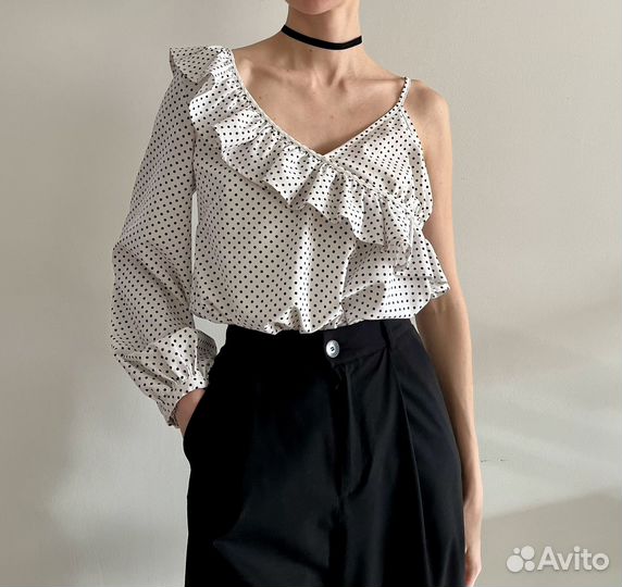 Блузка ASOS Boohoo с одним рукавом