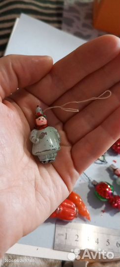 Елочные игрушки СССР