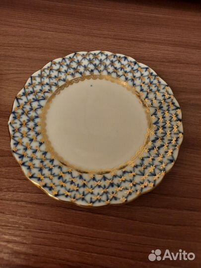 Сервиз кобальтовая сетка лфз