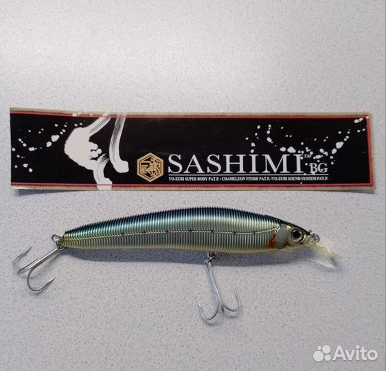 Воблер Yo-Zuri Sashimi Minnow 130F