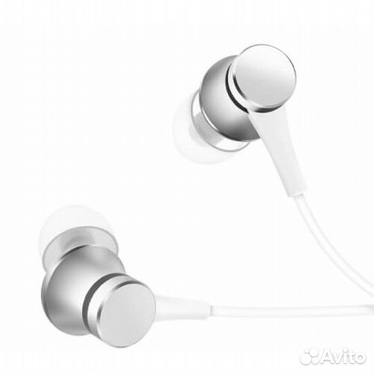 Гарнитура Xiaomi Mi In-Ear Basic Silver #226963