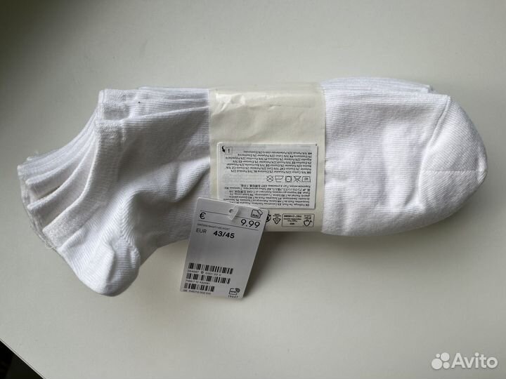 Носки укороченные/короткие H&M 43/44/45 размеры