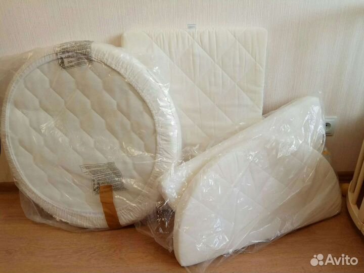 Кроватка-трансформер comfortbaby 7в1+матрасы+бельё