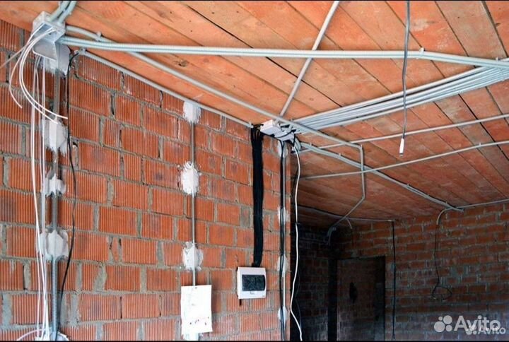 Услуги электрика.Ремонт компьютеров