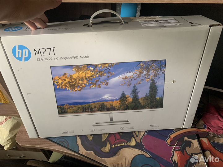 Игровой монитор 75гц hp m27f